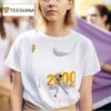 San Diego Padres X Machado Two Thousand Career Hits Limited T Shirt