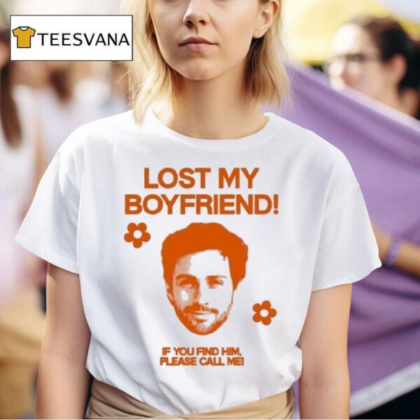 Sebastian Stan Lost My Boyfriend If You Find Him Please Call Me T Shirt