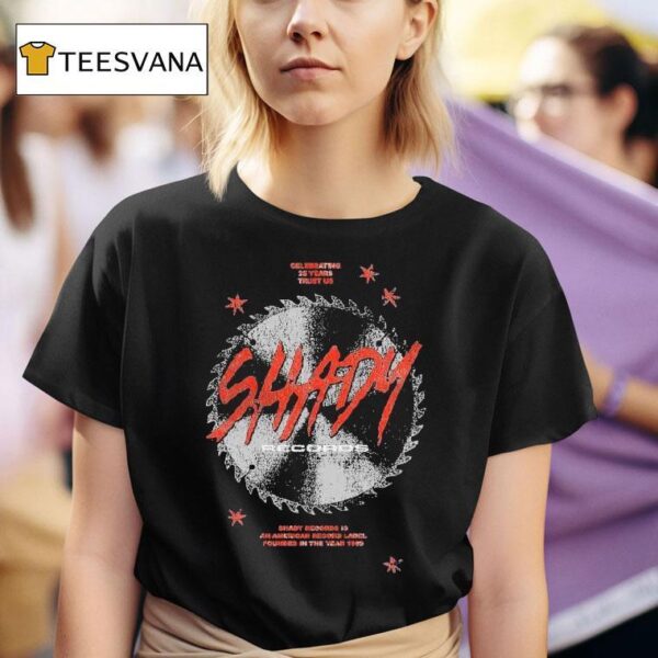 Shady Records Th Anniversary Celebrating Trust Us Saw T Shirt