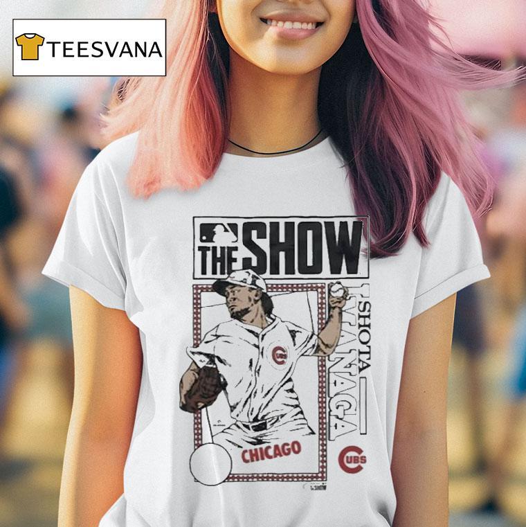Shota Imanaga Mlb The Show Chicago Cubs T Shirt