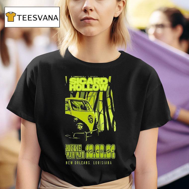 Sicard Hollow Dec Chickie Wah Wah New Orleans Louisiana Tour T Shirt
