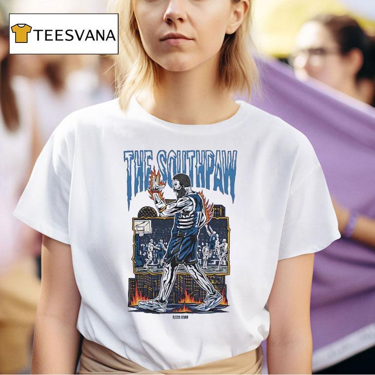 Skeleton The Southpaw Luka Doncic Dallas Mavericks T Shirt