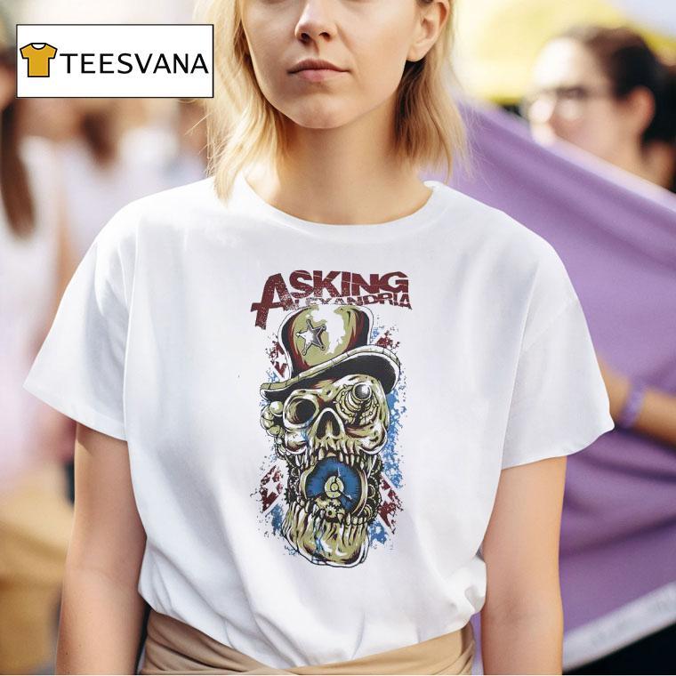 Skull Asking Alexandria Monster T Shirt