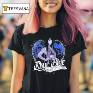 Skye Blue Violent Little Thing Aew T Shirt