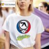 Sly Dan Aphex Twin In Grateful Dead Logo T Shirt
