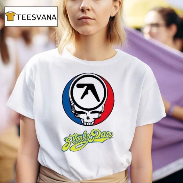Sly Dan Aphex Twin In Grateful Dead Logo T Shirt