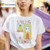 Smiling Friends Character Grid T Shirt