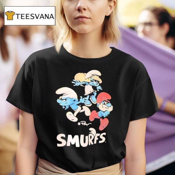 Smurf Characters T Shirt