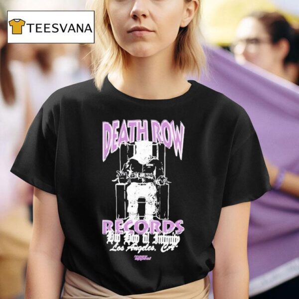 Snooper Death Row Records X Mass Appeal Hip Hop Till Infinity Los Angeles Ca T Shirt