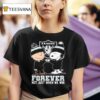 Snoopy And Charlie Brown Las Vegas Raiders Forever Not Just When We Win T Shirt