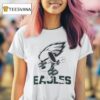 Snoopy Dabbing Philadelphia Eagles Football T Shirt