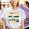 Snoopy S Wild Hockey Camp Minnesota Wild T Shirt