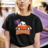 Snoopy X Syracuse Orange Basketball T Shirt