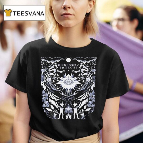 Somebody Someone Hands Wings T Shirt