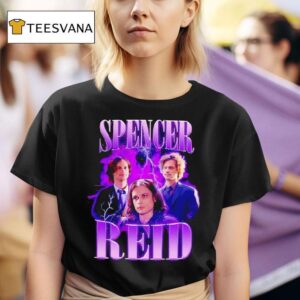 Spencer Reid Lightning T Shirt
