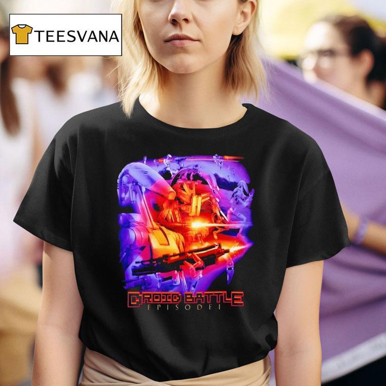 Star Wars Droid Battle Episode T Shirt