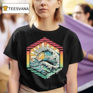 Stick Figure Riptide Waves T Shirt