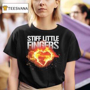 Stiff Little Fingers Flame In The Heart Tour T Shirt