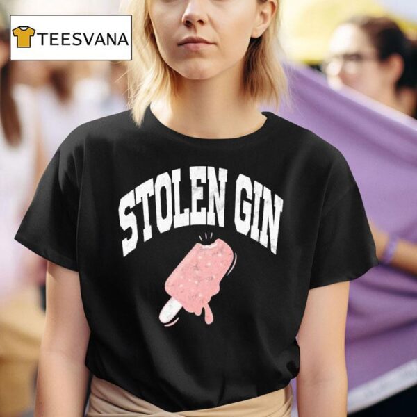 Stolen Gin Summer Popsicle Ice Cream T Shirt