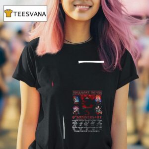 Stranger Things One Last Adventure Th Anniversary Thank You For The Memories T Shirt