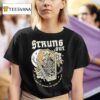 Strung Out Year Anniversary Tour Vampires In Simi Valley Ca Coffin Skeleton T Shirt