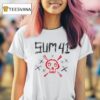Sum Sketch Logo Skull T Shirt