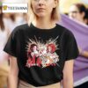 Summer Game Done Qiuck Rose Camellia T Shirt