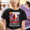 Superman Th Anniversary Signatures Thank You For The Memories T Shirt