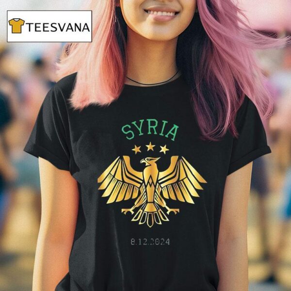 Syria Eagle Golden T Shirt