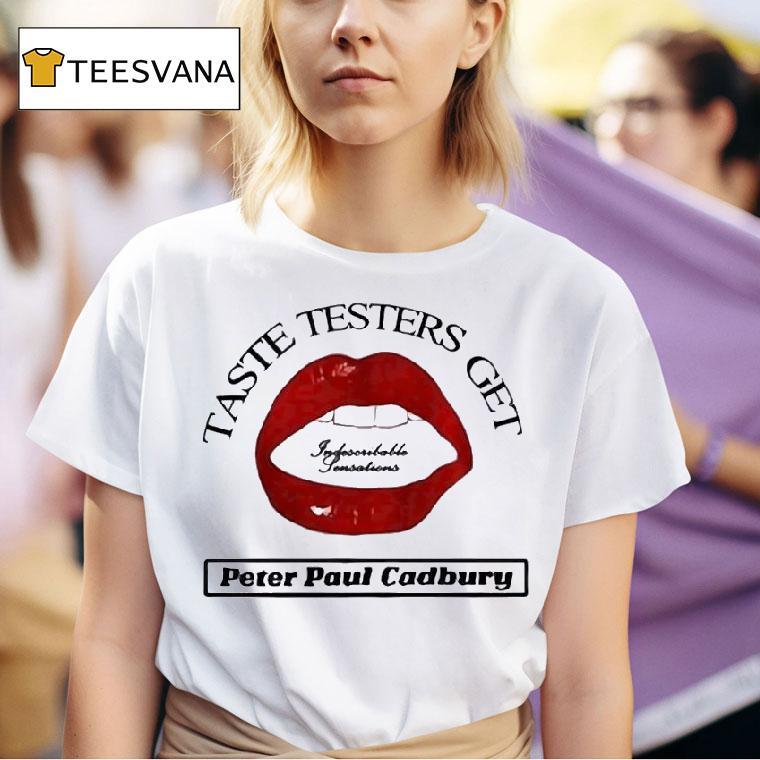 Taste Testers Get Peter Paul Cadbury T Shirt