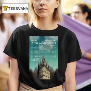 Temples Sun Structures Us Dates Year Anniversary Tour T Shirt