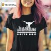 Texas Longhorns Hook Em Horns Skyline City T Shirt
