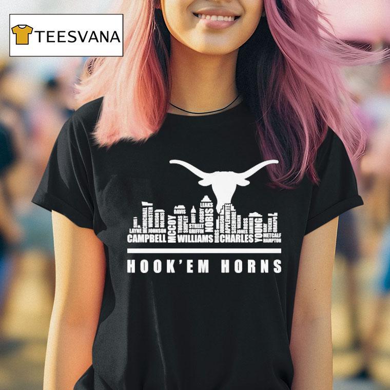 Texas Longhorns Hook Em Horns T Shirt