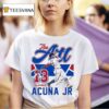 The Atl Ronald Acua Jr City Connect Player Autographed T Shirt