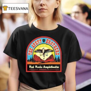 The Avett Brothers Red Rocks Morrison Co July Bird T Shirt