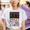The Black Keys July In Leeds Uk July In London Uk And Jul In Amsterdam Nl T Shirt