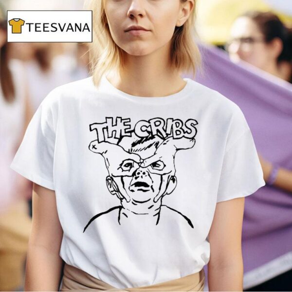 The Cribs Goggle Hands Re Issue T Shirt