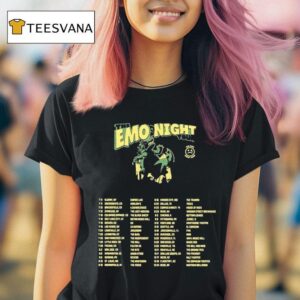 The Emo Night Tour Dates July Godzilla T Shirt