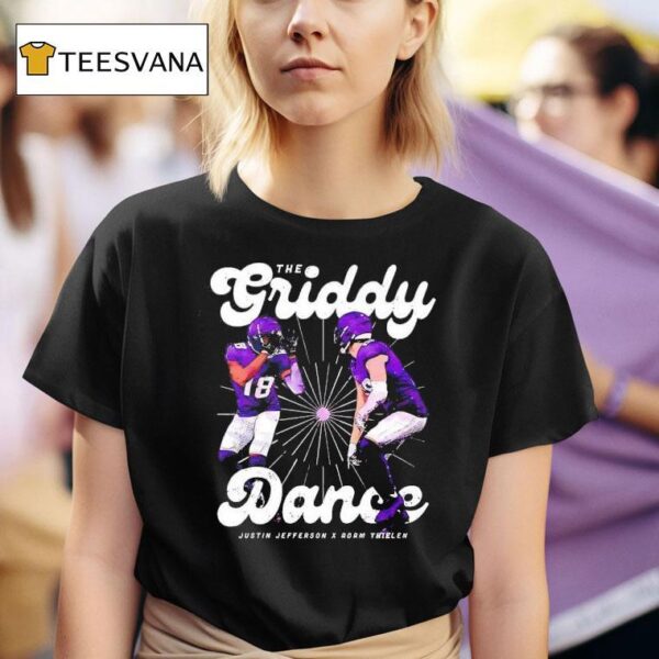 The Griddy Dance Justin Jefferson X Adam Thielen T Shirt