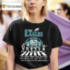 The Philadelphia Eagles Nd Anniversary Thank You For The Memories Road Abbey Signatures T Shirt