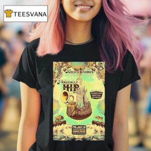 The Tragically Hip July British Columbia T Shirt