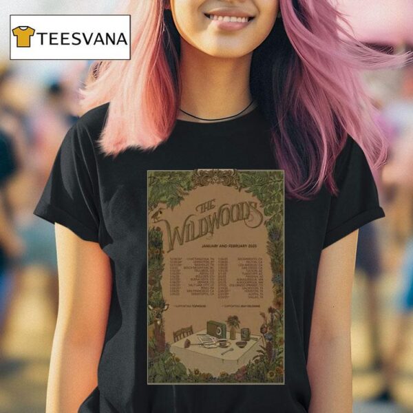 The Wildwoods January And February Tour T Shirt