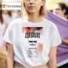 Thrown Australia Tour T Shirt