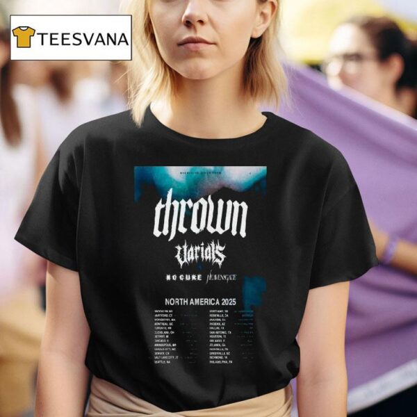 Thrown Uarials North America Tour T Shirt