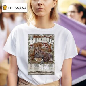 Tiny Habits Summer Tour Dates Deer T Shirt