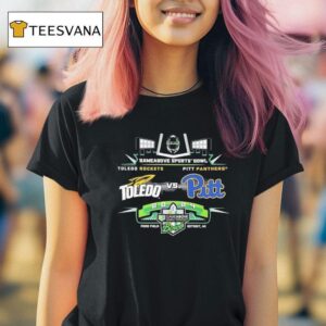 Toledo Rockets Vs Pittsburgh Panthers Football Game Above Sports Bowl T Shirt