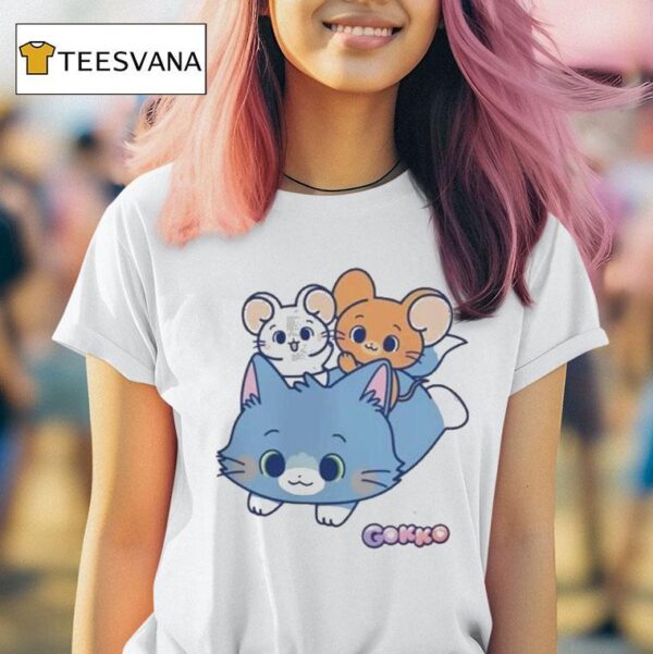 Tom Jerry Gokko Trio Rats Ca T Shirt