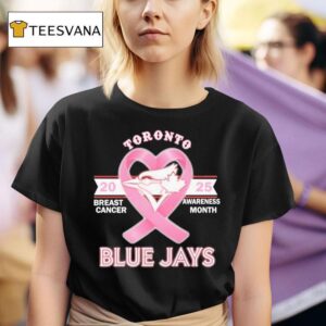 Toronto Blue Jays Breast Cancer Awareness Month T Shirt