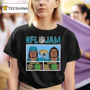 Travis Hunter Nfl Jam Jacksonville Jaguars S T Shirt