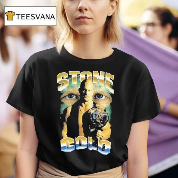 Travis Kelce Wearing Stone Cold Steve Austin Eyes T Shirt